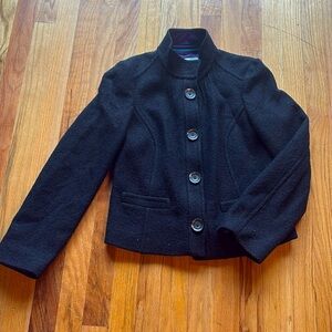 Boden Boiled Wool Lined Jacket - size 6 - EUC - ships free!